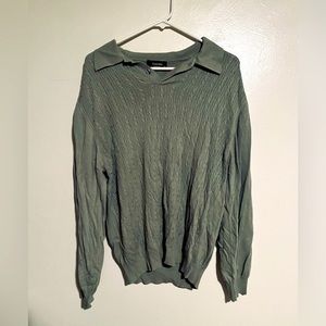 Toscano Khaki Sweater